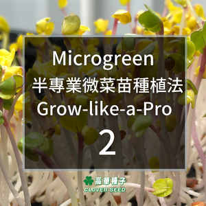 Microgreen Grow Like A Pro! - 2 (Reading time: 3 minutes)